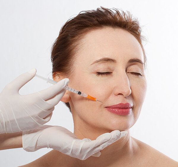 Elderly getting a botox injection from Beauty Wellness & Medical Spa in Dearborn, MI
